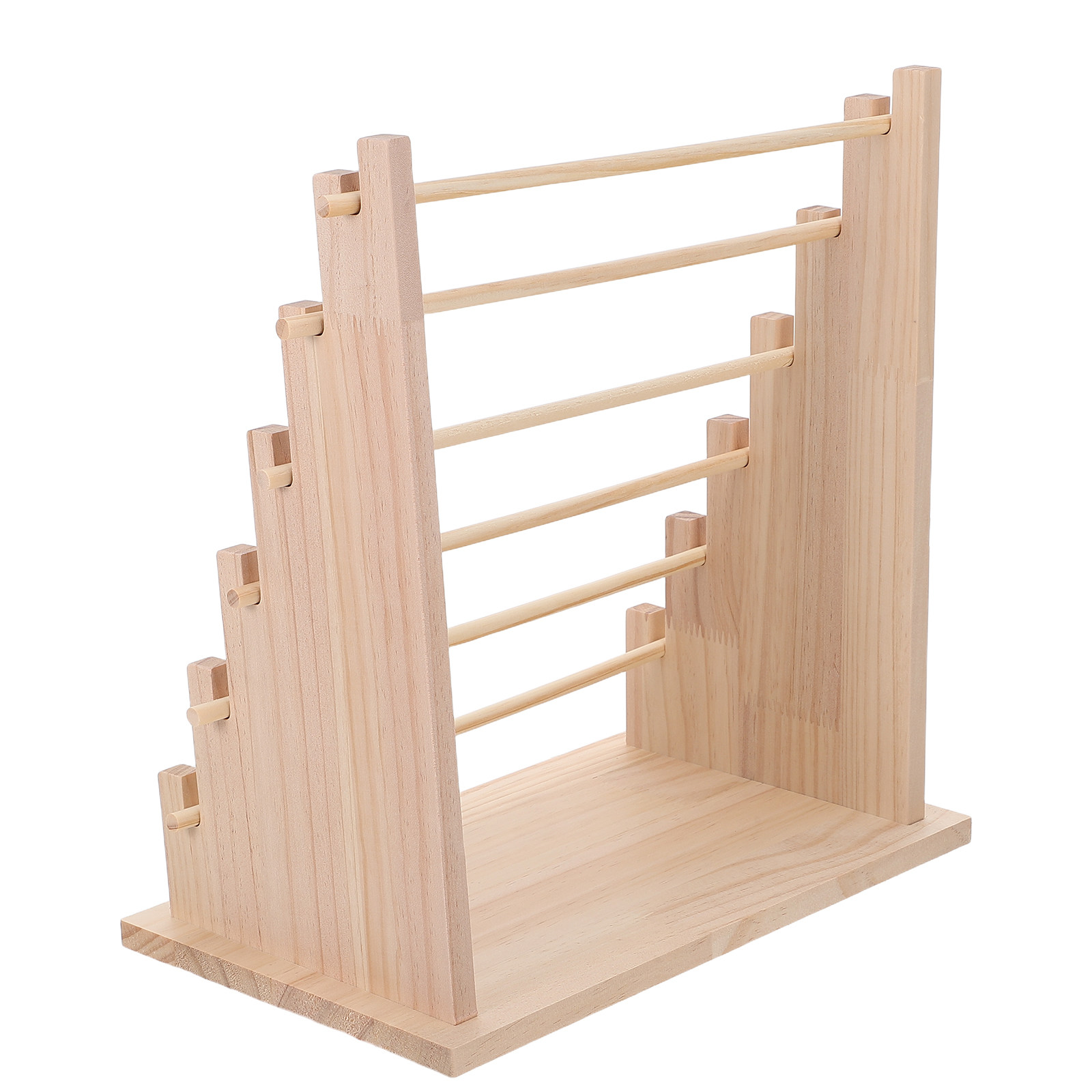 Wooden 6 Tier Ribbon Spool Hol - đánh giá và giá Florist Supply Shop